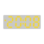 Simple Style LED Electronic Alarm Clock Battery and Plug-in Dual-use Timepiece Yida Time