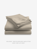 Temperature-Regulating Sheets fitted sheet corner elastic band close-up