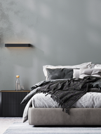 Temperature-Regulating Sheets flat sheet draped over mattress
