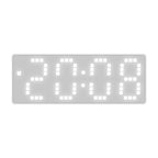 Simple Style LED Electronic Alarm Clock Battery and Plug-in Dual-use Timepiece Yida Time