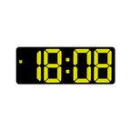 Simple Style LED Electronic Alarm Clock Battery and Plug-in Dual-use Timepiece Yida Time