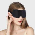 3D Sleeping Mask with Padded Light Blocking | Soft Ergonomic Eyeshade