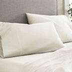 500 TC Sateen Bed Sheets GOTS certified organic cotton label