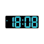 Simple Style LED Electronic Alarm Clock Battery and Plug-in Dual-use Timepiece Yida Time