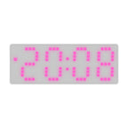 Simple Style LED Electronic Alarm Clock Battery and Plug-in Dual-use Timepiece Yida Time