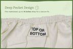 Organic Sateen Bed Sheets Set | GOTS Certified