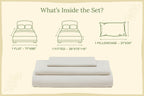 Organic Sateen Bed Sheets Set | GOTS Certified