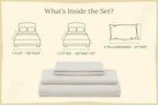 Organic Sateen Bed Sheets Set | GOTS Certified