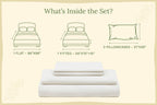 Organic Sateen Bed Sheets Set | GOTS Certified