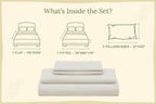 Organic Sateen Bed Sheets Set | GOTS Certified