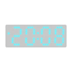 Simple Style LED Electronic Alarm Clock Battery and Plug-in Dual-use Timepiece Yida Time