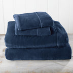 Solid Plush Sheet - Velvet Luxe Collection full set displayed