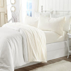 Solid Plush Sheet - Velvet Luxe Collection close-up showing velvety texture