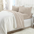 Solid Plush Sheet - Velvet Luxe Collection color assortment display