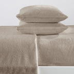 Solid Plush Sheet - Velvet Luxe Collection size and fit reference