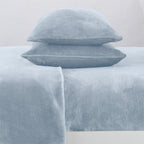 Solid Plush Sheet - Velvet Luxe Collection color assortment display