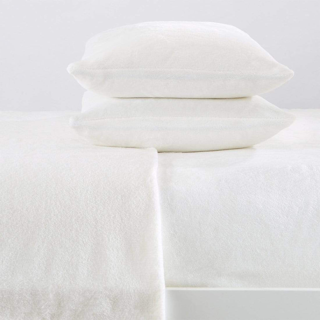 Solid Plush Sheet - Velvet Luxe Collection color assortment display
