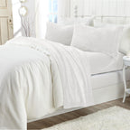 Solid Plush Sheet - Velvet Luxe Collection packaging with label