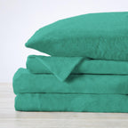 Solid Plush Sheet - Velvet Luxe Collection color assortment display