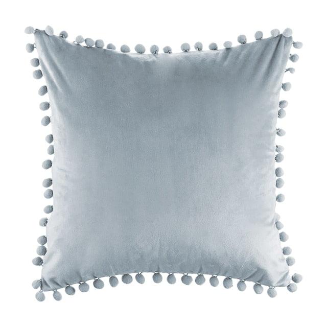 Soft Pillowcases Solid Cushion Cover Square Decorative Velvet Pillow Covers Elegant Colors Cushion Case Decorate Colorful Pillow Cases For Sofa Bed Home