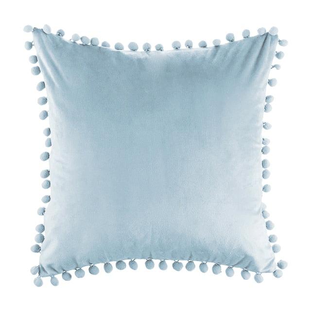 Soft Pillowcases Solid Cushion Cover Square Decorative Velvet Pillow Covers Elegant Colors Cushion Case Decorate Colorful Pillow Cases For Sofa Bed Home