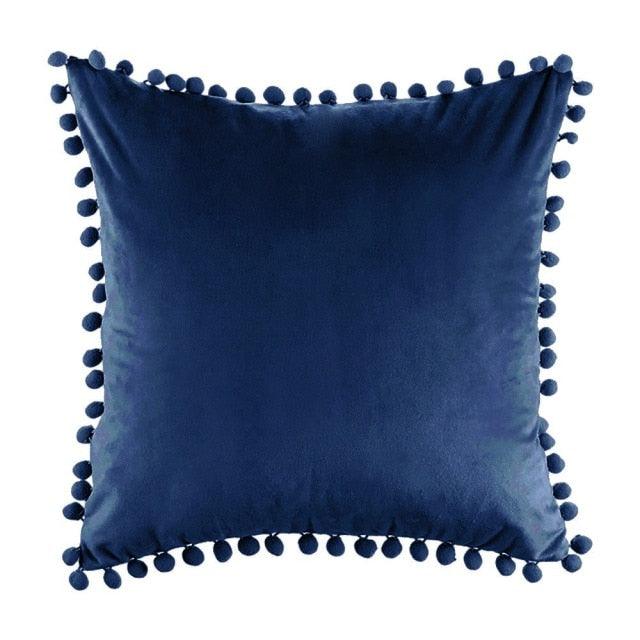 Soft Pillowcases Solid Cushion Cover Square Decorative Velvet Pillow Covers Elegant Colors Cushion Case Decorate Colorful Pillow Cases For Sofa Bed Home