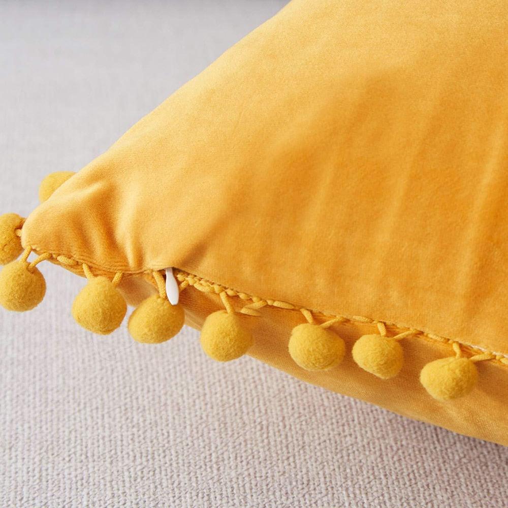Soft Pillowcases Solid Cushion Cover Square Decorative Velvet Pillow Covers Elegant Colors Cushion Case Decorate Colorful Pillow Cases For Sofa Bed Home