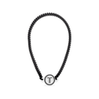 Jet Black Headband | No-Slip Spiral Coil